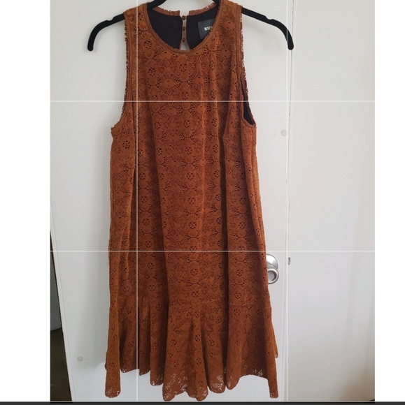 Velvet Lace Amis Maeve Anthropologie Dress - Picture 2 of 4